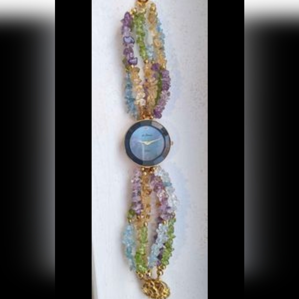 Multi Gemstone Watch